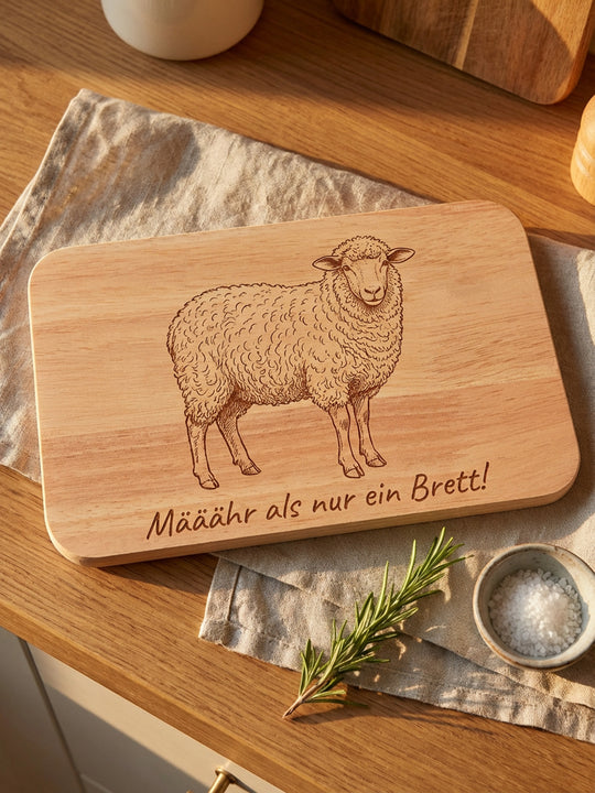 Line Art Holzgravur aus deinem Foto Bambus oder Buche Frühstücksbrett personalisiertes Geschenk für Haustier, Paare Familie Foto auf Holz