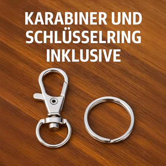 Notfall-Anhänger aus Edelstahl oder Aluminium